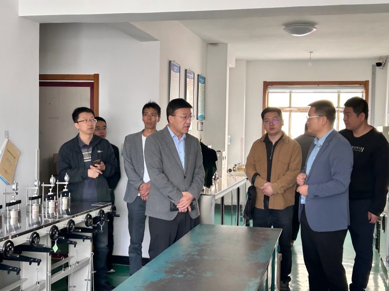 慶陽市科技局赴甘肅恒達(dá)工程檢測(cè)有限公司專項(xiàng)調(diào)研